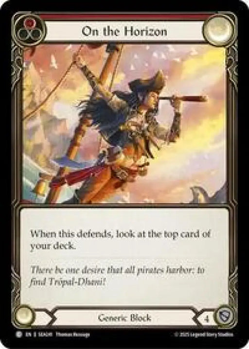 On the Horizon (Red) (SEA241) [High Seas]