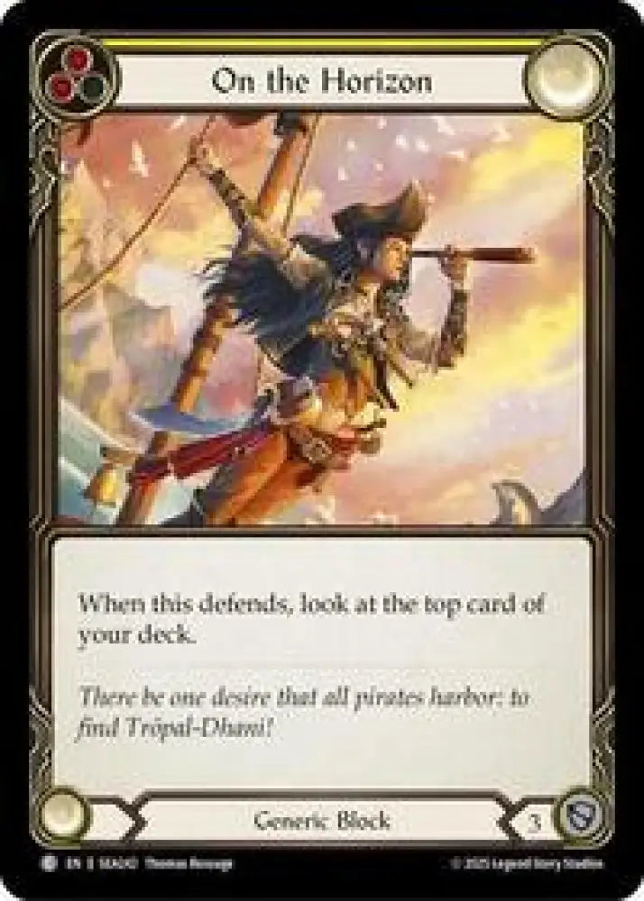 On the Horizon (Yellow) (SEA242) [High Seas]
