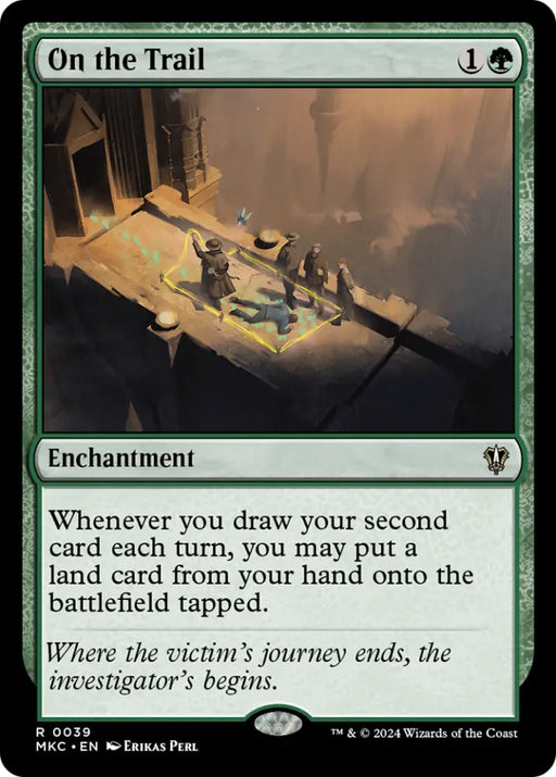 On the Trail [Murders at Karlov Manor Commander] - MTG Single