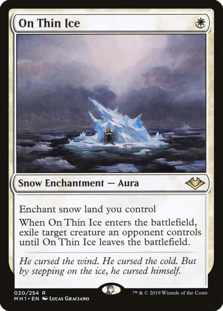 On Thin Ice [Modern Horizons] - MTG Single