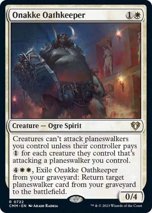 Onakke Oathkeeper [Commander Masters] - MTG Single