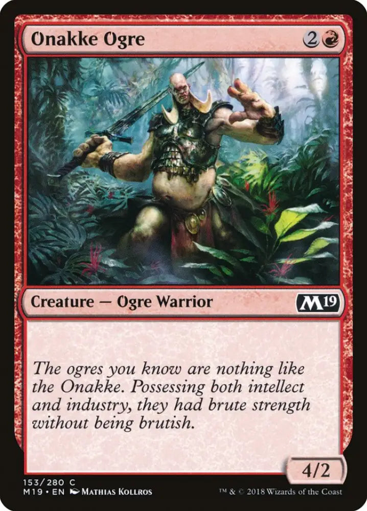 Onakke Ogre [Core Set 2019] - MTG Single