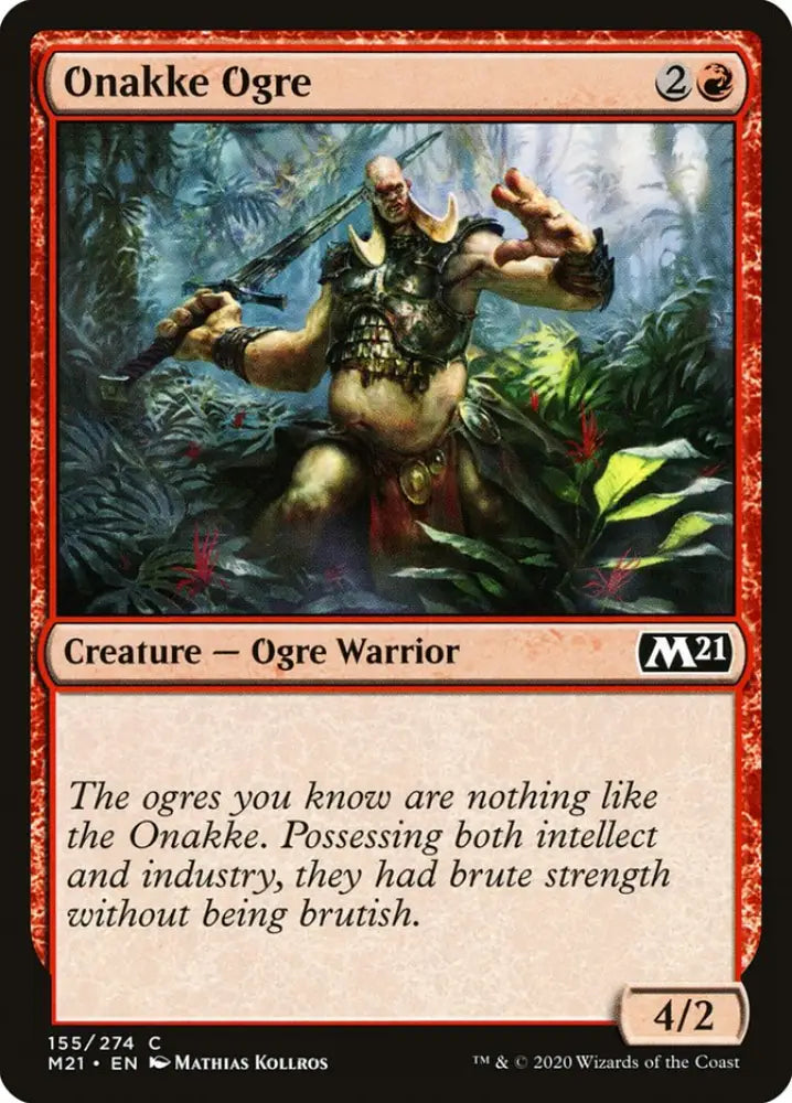 Onakke Ogre [Core Set 2021] - MTG Single