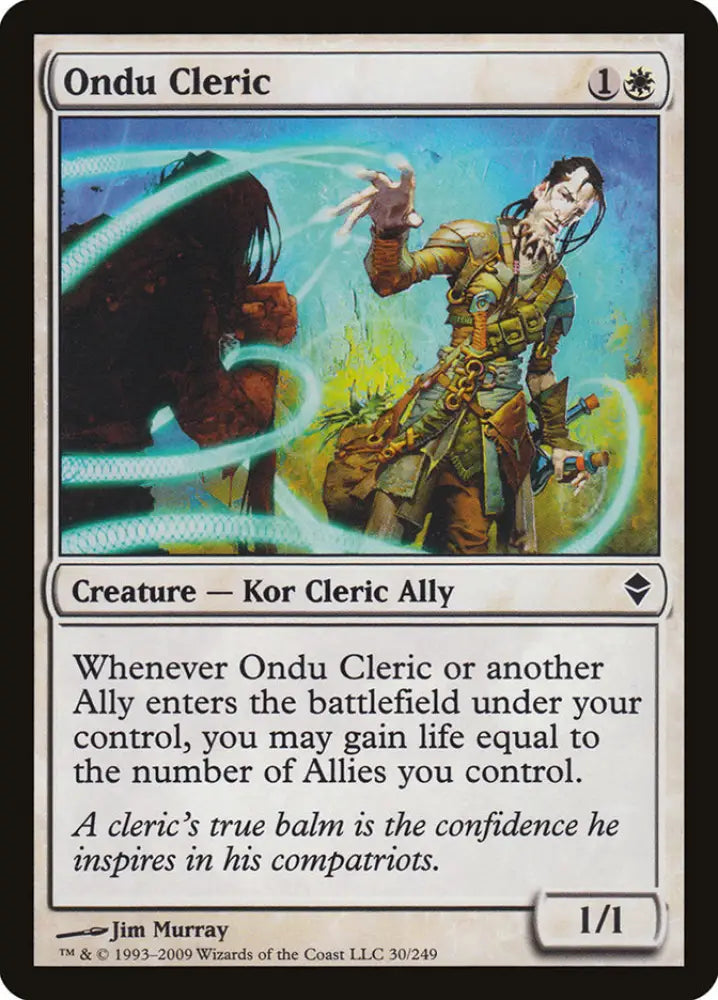 Ondu Cleric [Zendikar] - MTG Single