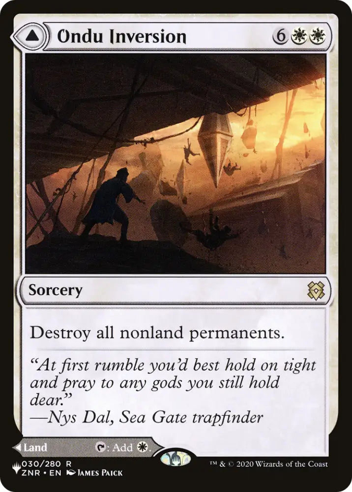 Ondu Inversion // Ondu Skyruins [Secret Lair: From Cute to Brute] - MTG Single