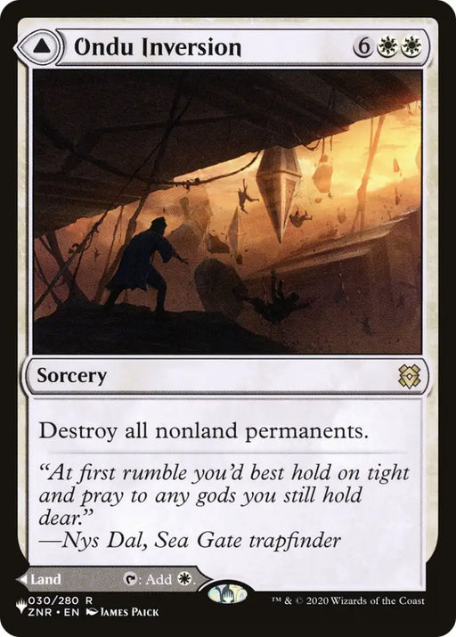 Ondu Inversion // Ondu Skyruins [Secret Lair: From Cute to Brute] - MTG Single