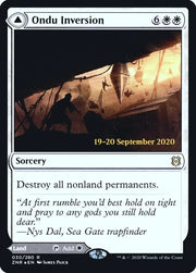 Ondu Inversion // Ondu Skyruins [Zendikar Rising Prerelease Promos] - MTG Single