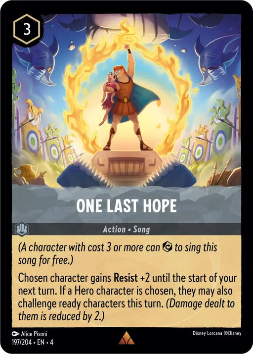 One Last Hope (197/204) [Ursula’s Return] - Lorcana Single