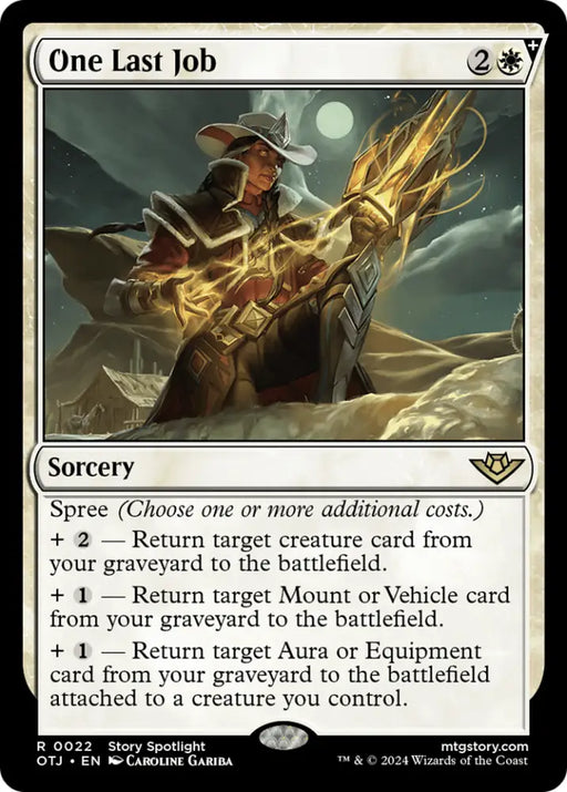 One Last Job [Outlaws of Thunder Junction] - MTG Single