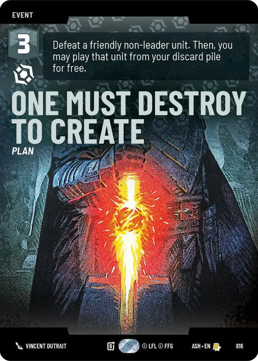 One Must Destroy to Create (Prestige) (816) [Ashes of the Empire]