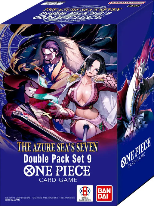 One Piece CG DP09 The Azure Sea’s Seven Double Pack - One Piece Card Game Sealed