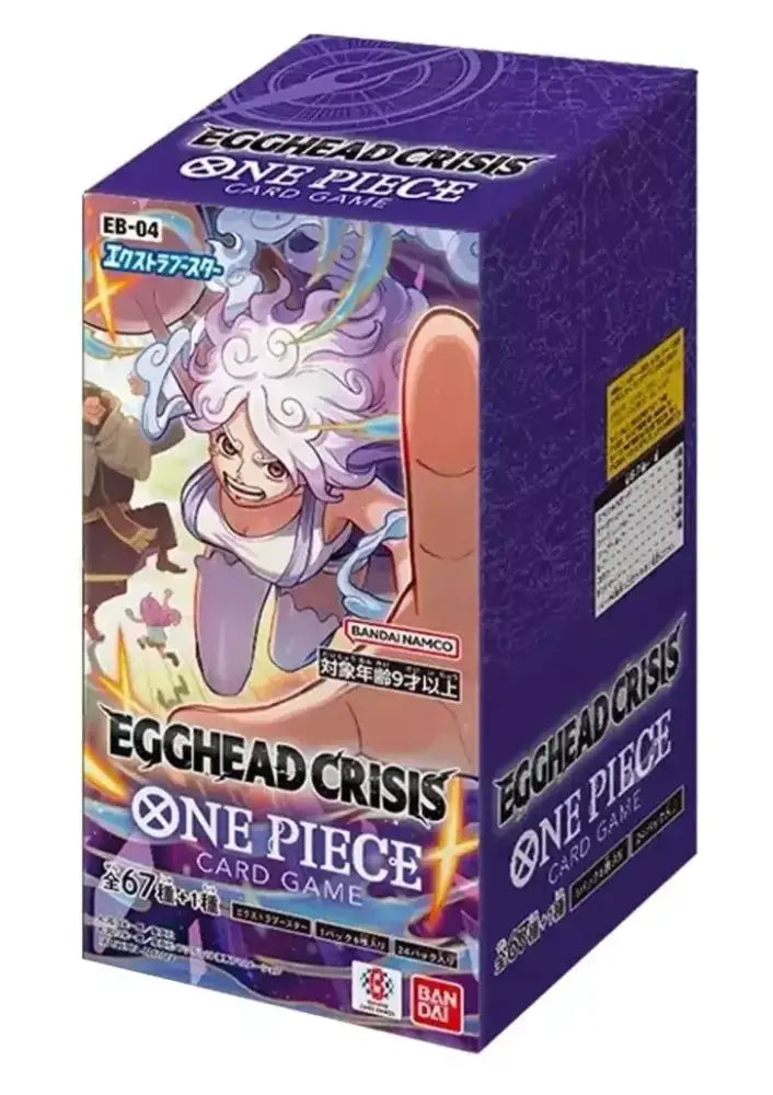 One Piece CG EB04 Egghead Crisis Booster Box (Japanese) - One Piece Card Game Sealed