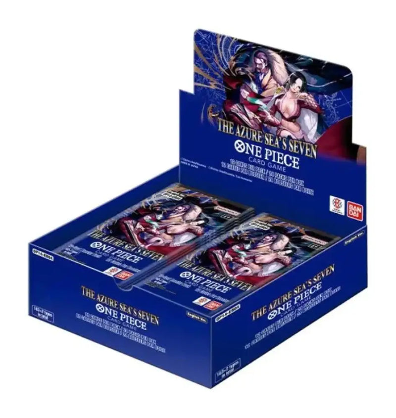 One Piece CG OP-14 The Azure Sea’s Seven Booster Box - One Piece Card Game Sealed