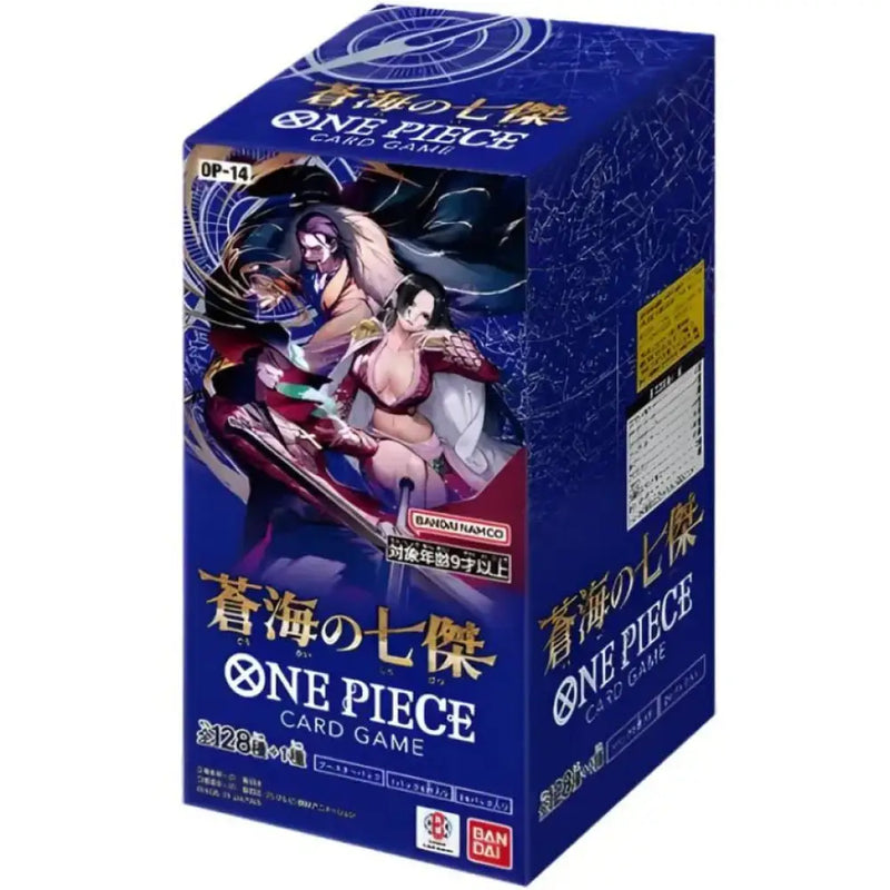One Piece CG OP14 The Azure Sea’s Seven Booster Box (Japanese) - One Piece Card Game Sealed