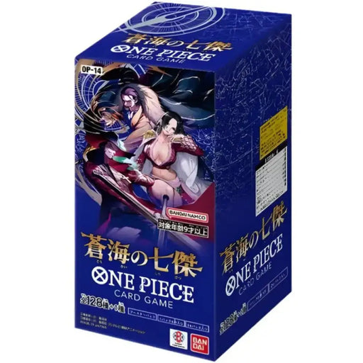 One Piece CG OP14 The Azure Sea’s Seven Booster Box (Japanese) - One Piece Card Game Sealed