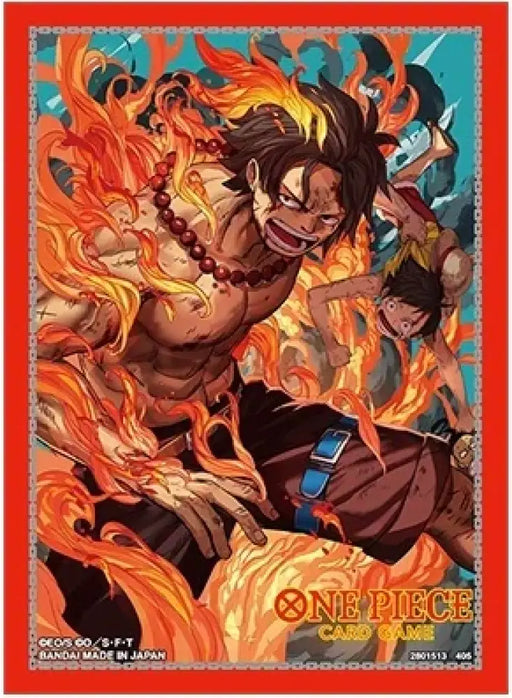 One Piece CG Sleeves Portgas D. Ace 70ct - Accessoire