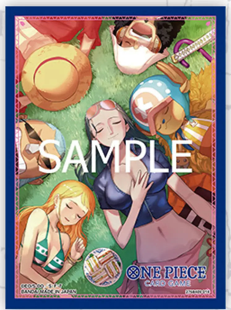 One Piece CG Sleeves The Straw Hat Pirates 70ct - Accessoire
