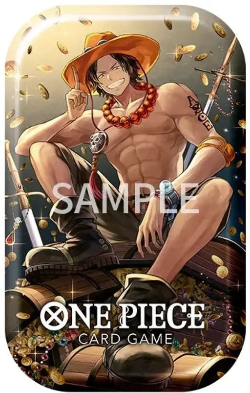 One Piece CG TS02 Tin Pack - Portgas D. Ace - One Piece Card Game Sealed
