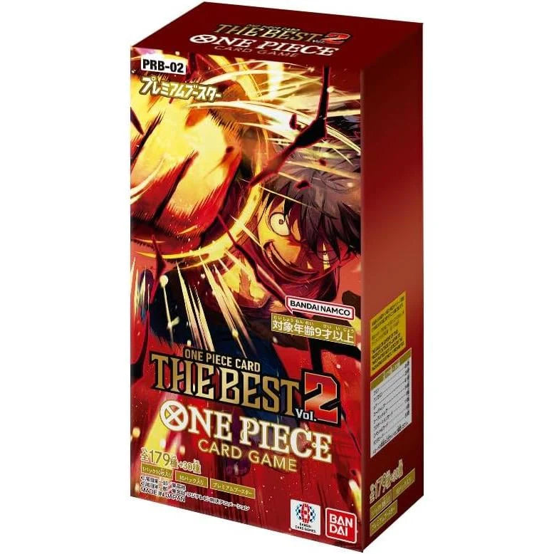One Piece CG PRB02 The Best 2 Booster Box (Japanese)