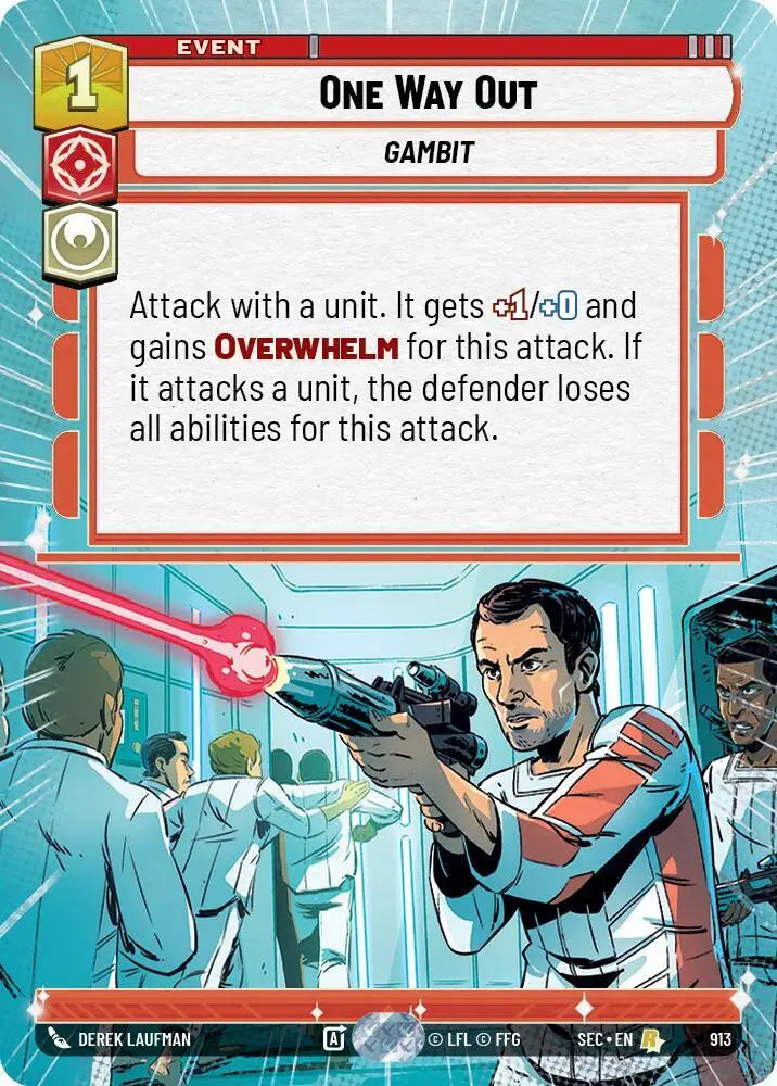 One Way Out (Hyperspace Foil) (913) [Secrets of Power]
