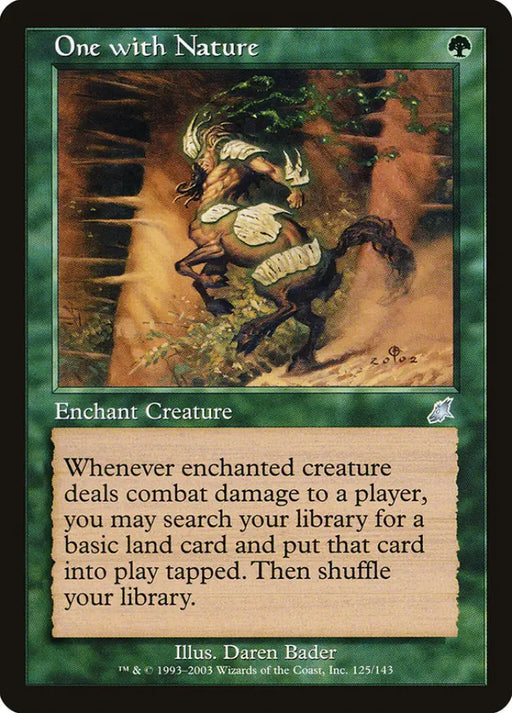 One with Nature [Scourge] - MTG Single