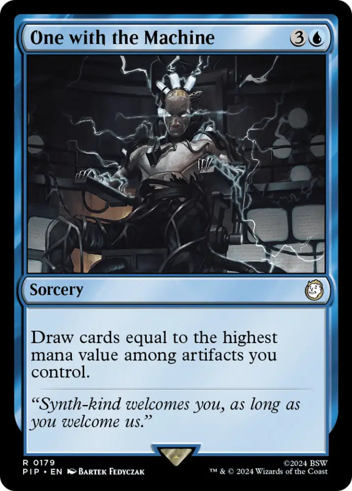 One with the Machine [Fallout] - MTG Single