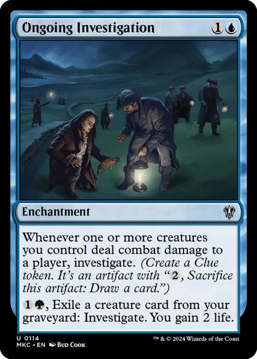 Ongoing Investigation [Murders at Karlov Manor Commander] - MTG Single