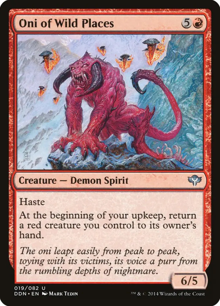 Oni of Wild Places [Duel Decks: Speed vs. Cunning] - MTG Single