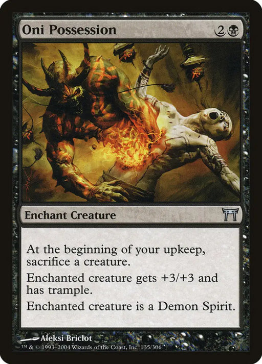 Oni Possession [Champions of Kamigawa] - MTG Single