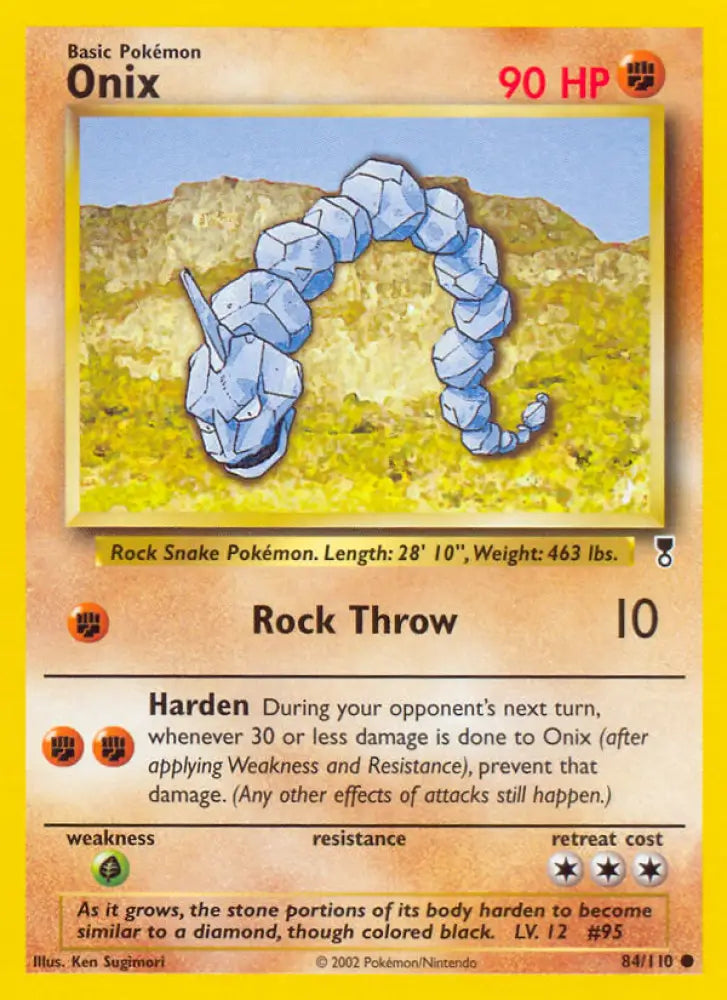 Onix (84/110) [Legendary Collection] - Pokemon Single