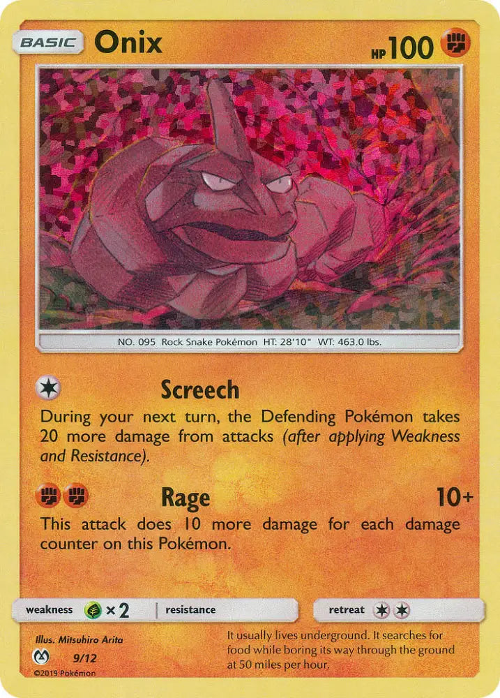 Onix (9/12) [McDonald’s Promos: 2019 Collection] - Pokemon Single
