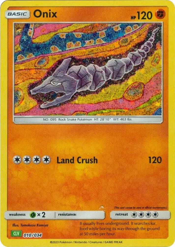 Onix [Trading Card Game Classic] - Pokemon Single