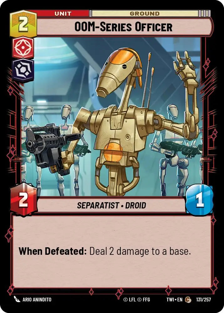 OOM-Series Officer (131/257) [Twilight of the Republic] - Star Wars: Unlimited Single