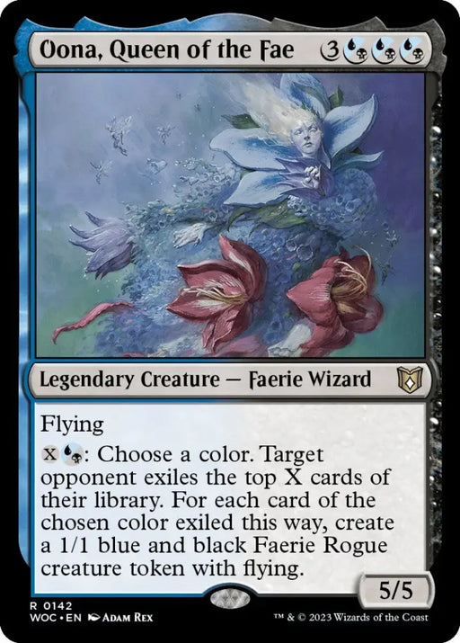 Oona Queen of the Fae [Wilds of Eldraine Commander] - MTG Single