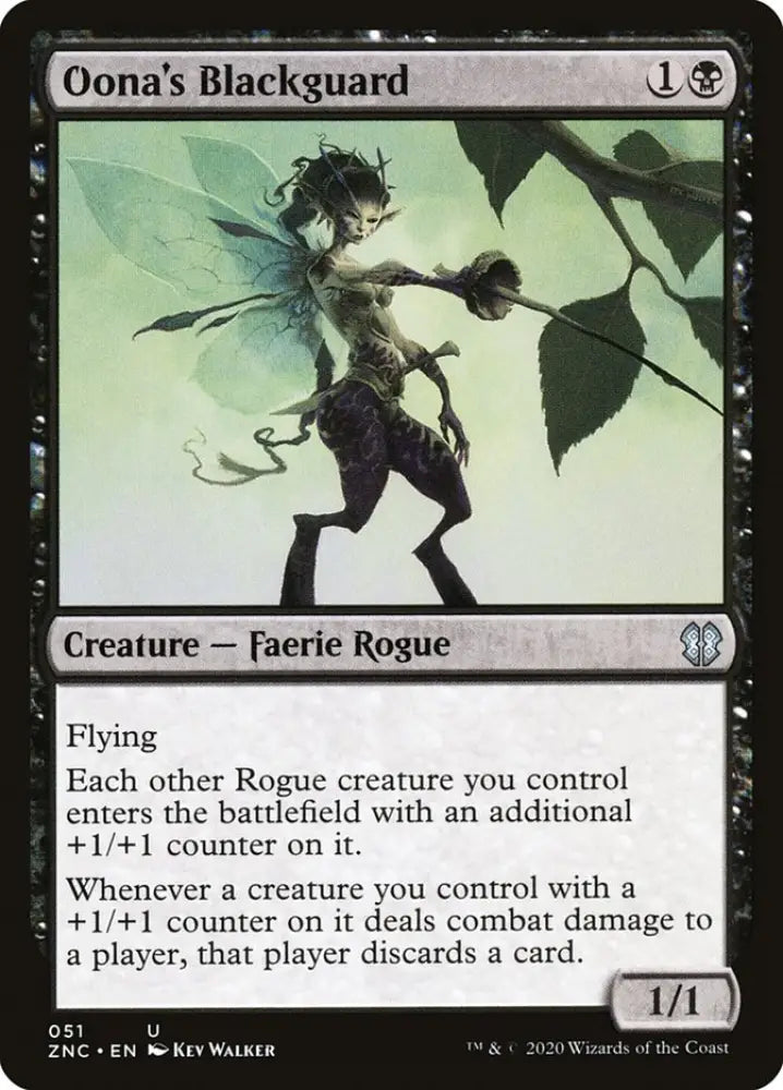 Oona’s Blackguard [Zendikar Rising Commander] - MTG Single