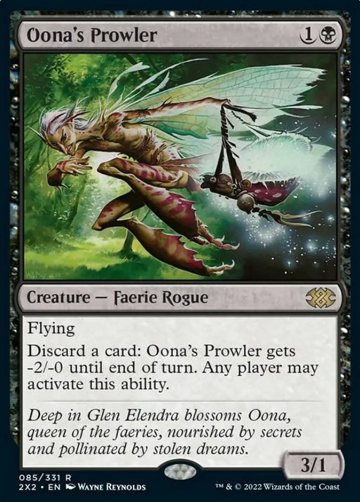 Oona’s Prowler [Double Masters 2022] - MTG Single