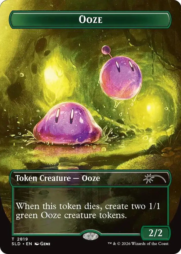 Ooze Token (2819) [Secret Lair Drop]