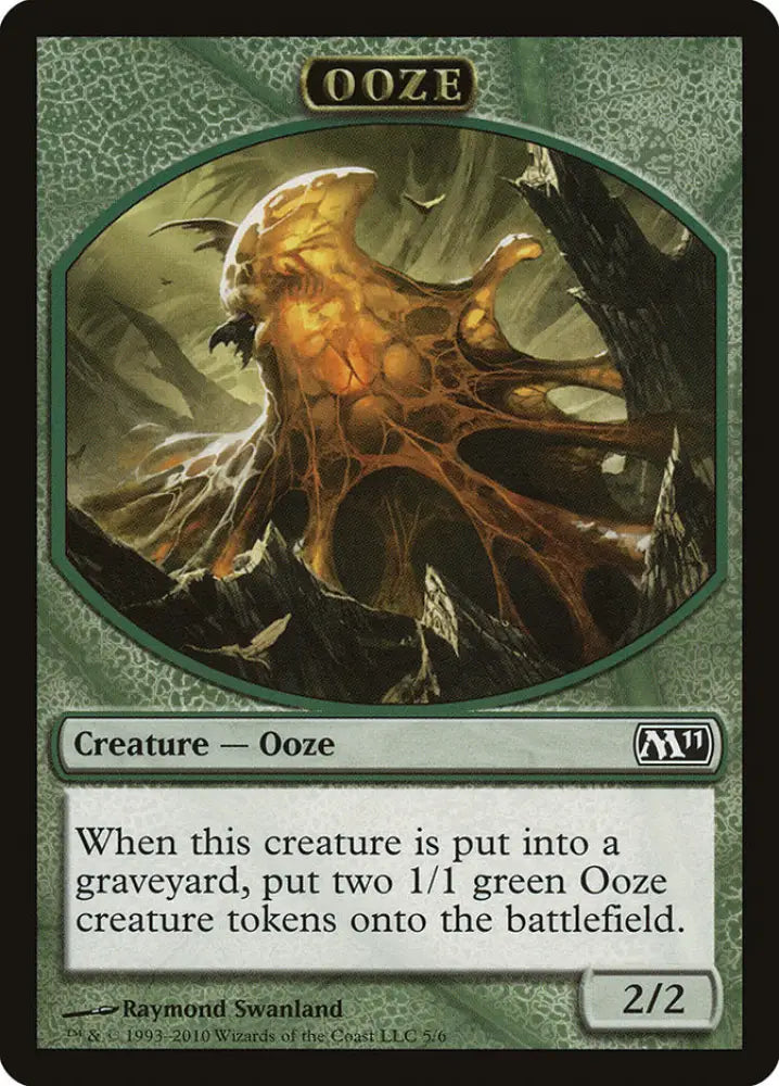 Ooze Token (5/6) [Magic 2011 Tokens] - MTG Single