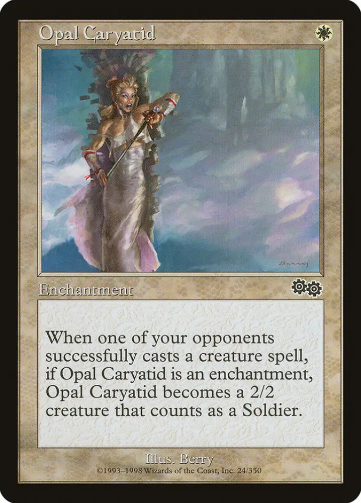 Opal Caryatid [Urza’s Saga] - MTG Single