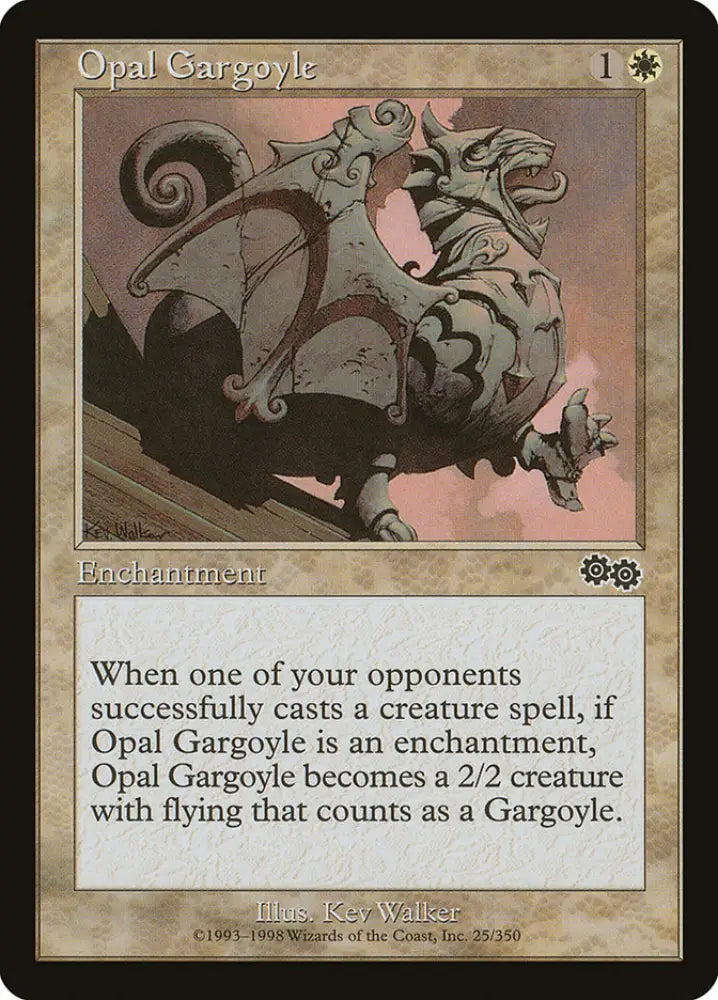 Opal Gargoyle [Urza’s Saga] - MTG Single