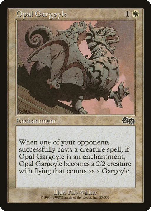 Opal Gargoyle [Urza’s Saga] - MTG Single