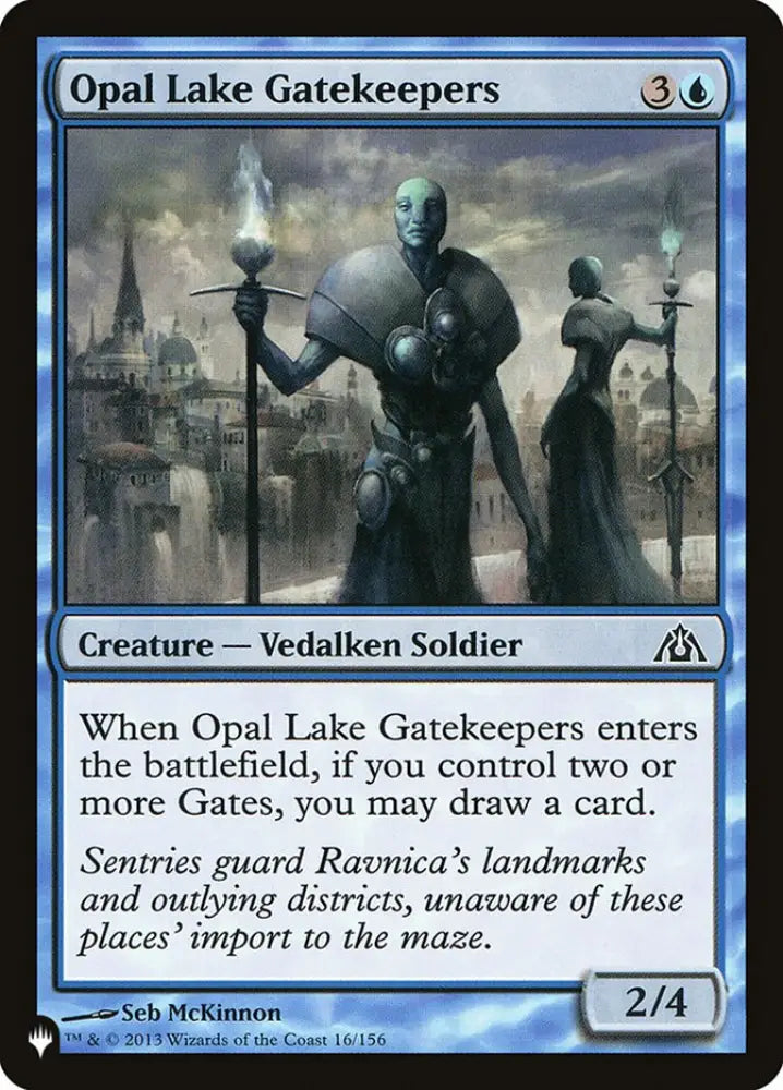 Opal Lake Gatekeepers [The List] - MTG Single