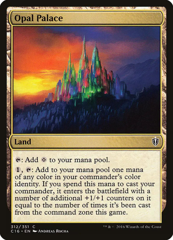 Opal Palace [Commander 2016] - MTG Single