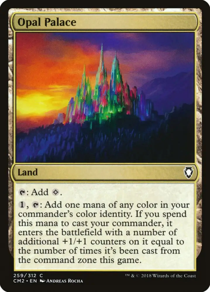 Opal Palace [Commander Anthology Volume II] - MTG Single