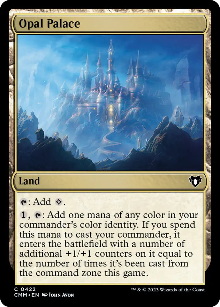 Opal Palace [Commander Masters] - MTG Single