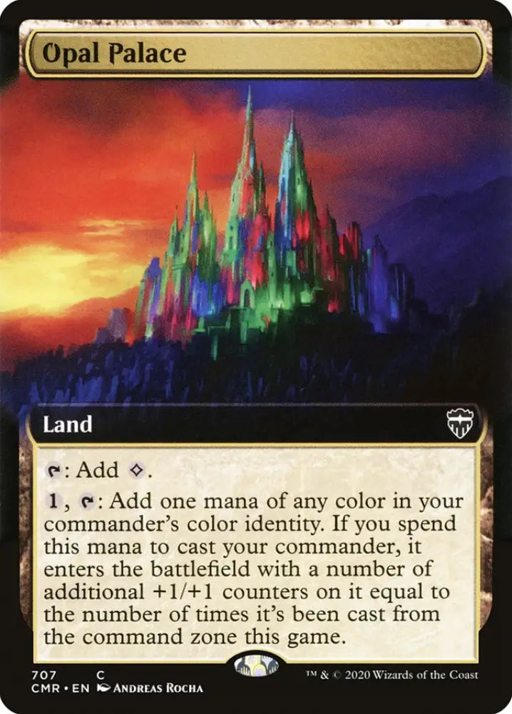 Opal Palace (Extended Art) [Commander Legends] - MTG Single