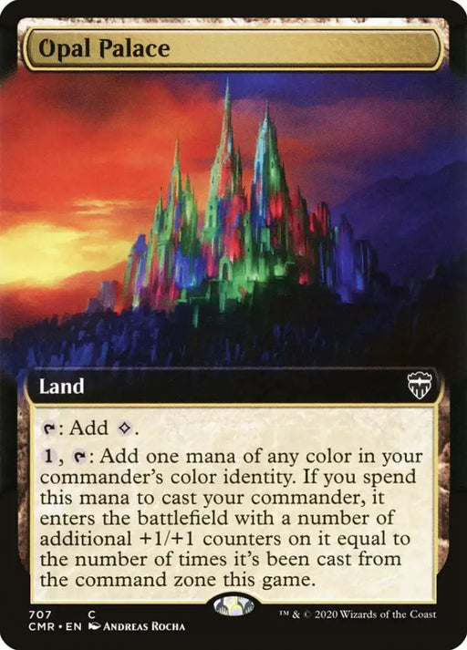 Opal Palace (Extended Art) [Commander Legends] - MTG Single