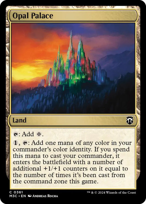 Opal Palace [Modern Horizons 3 Commander] - MTG Single