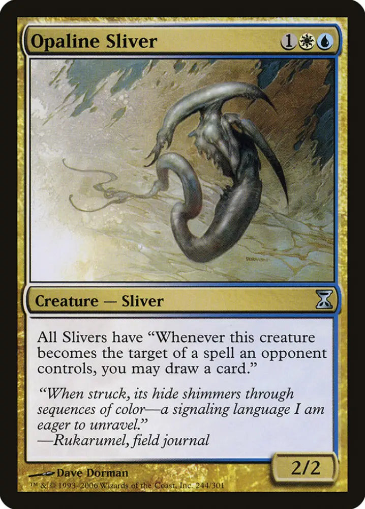 Opaline Sliver [Time Spiral] - MTG Single