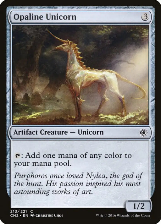 Opaline Unicorn [Conspiracy: Take the Crown] - MTG Single